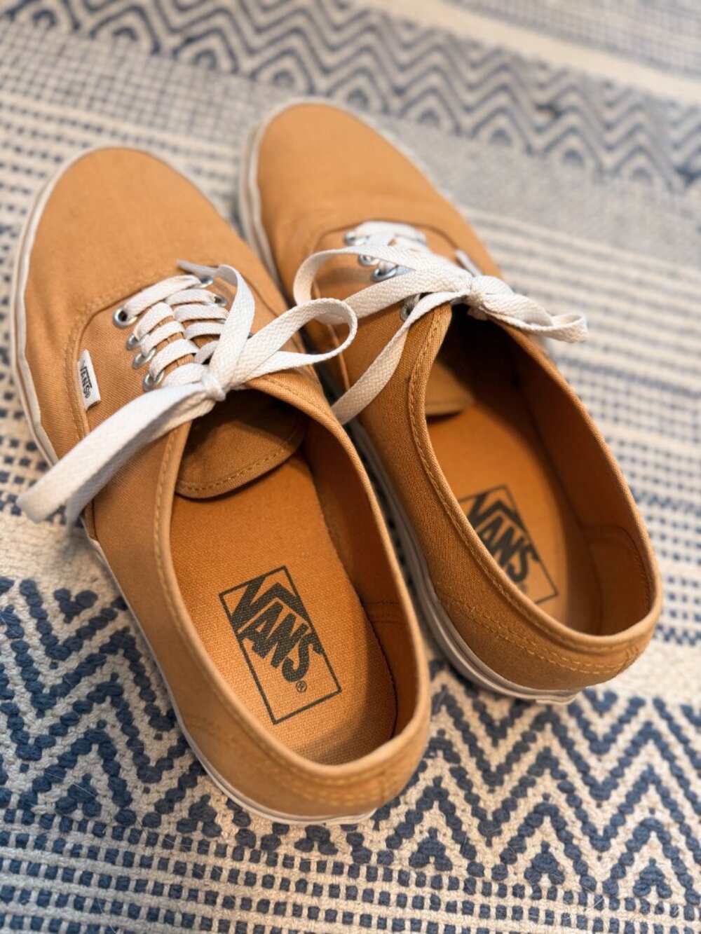 Yellow Vans Lace-Up Sneakers | Women’s 10 / Men’s 8.5 - Picture 2 of 8